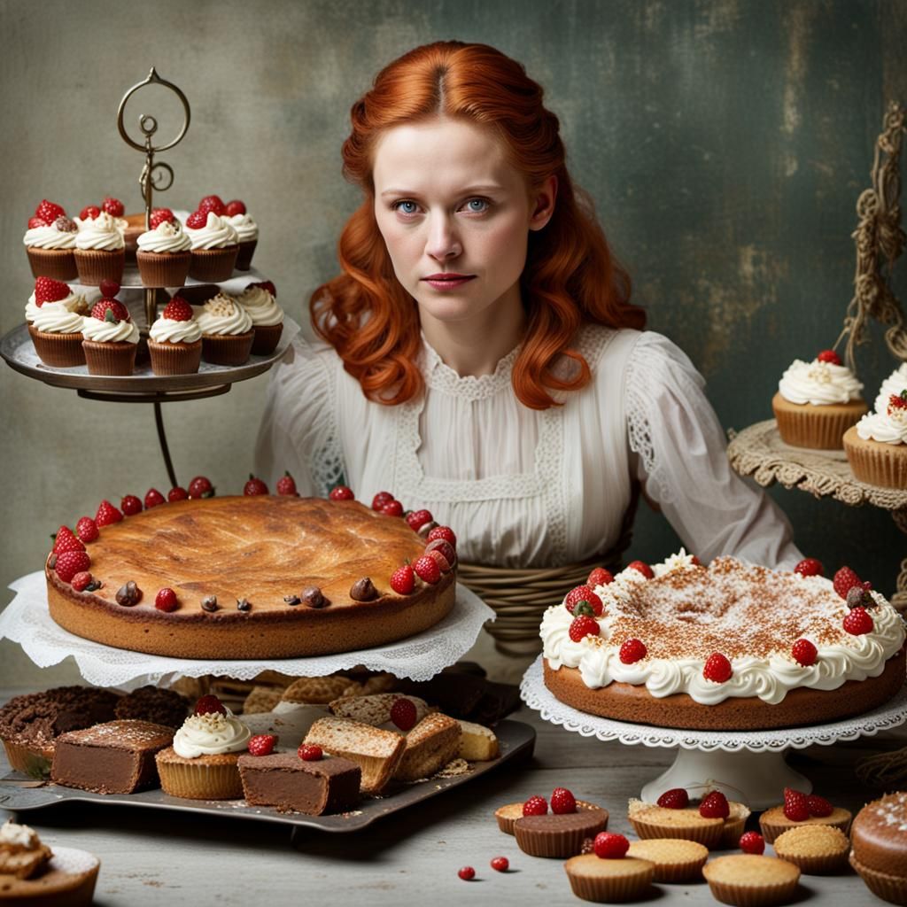 Barbara's Rhubarb Bar: A Whimsical Scene