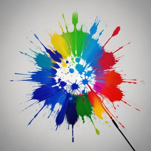 AI Generated Image of a Paint Brush