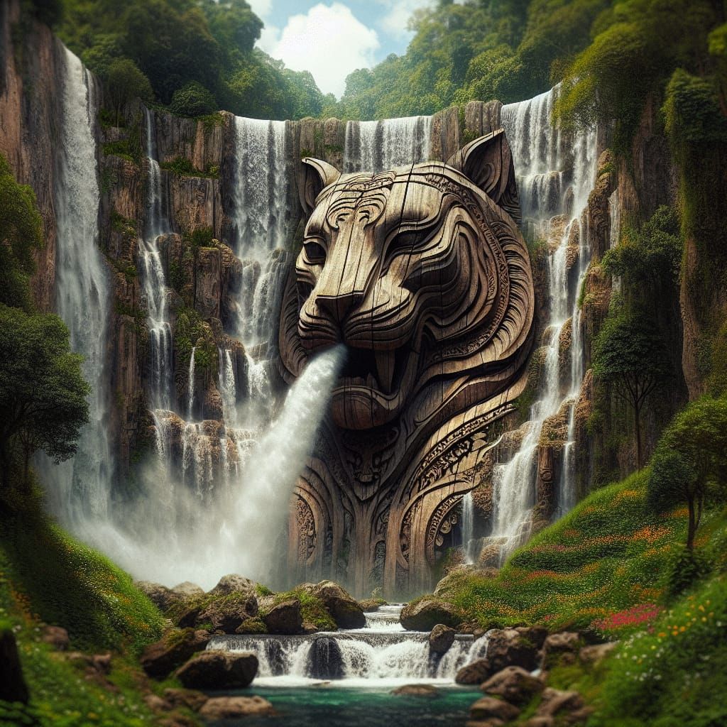 Tiger waterfall