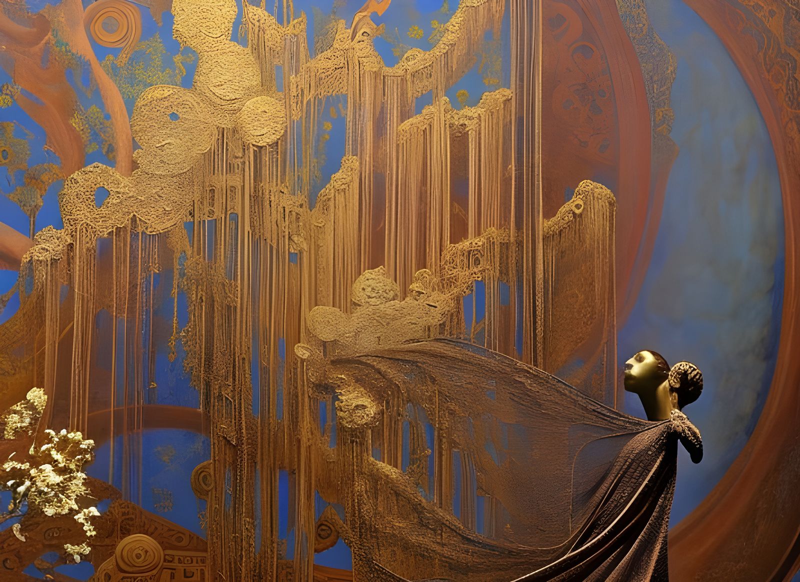 Pictorial History of Bipedal Beings in 3D Shading