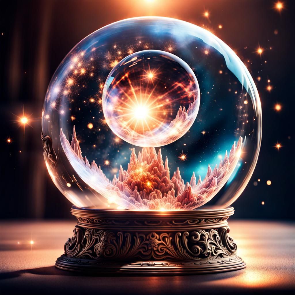 Crystal Ball Explosion: Surreal Space Fantasy