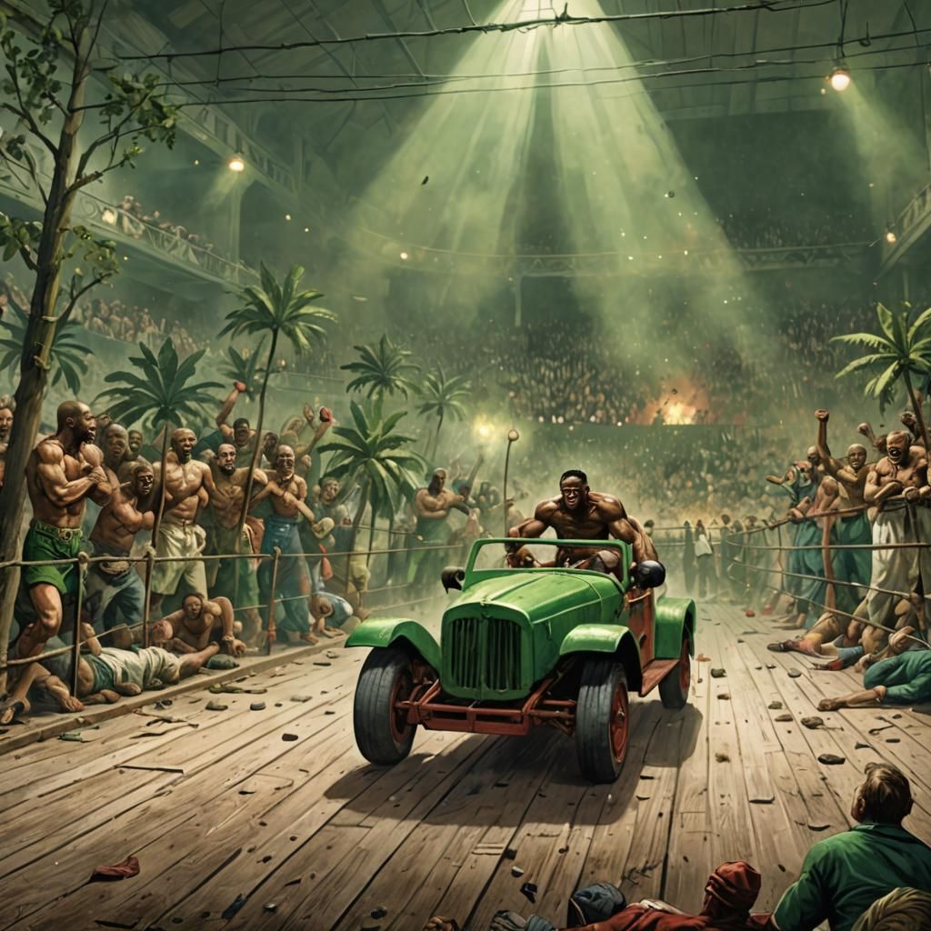 Boxer's Knockout Punch in Street Fighter Style