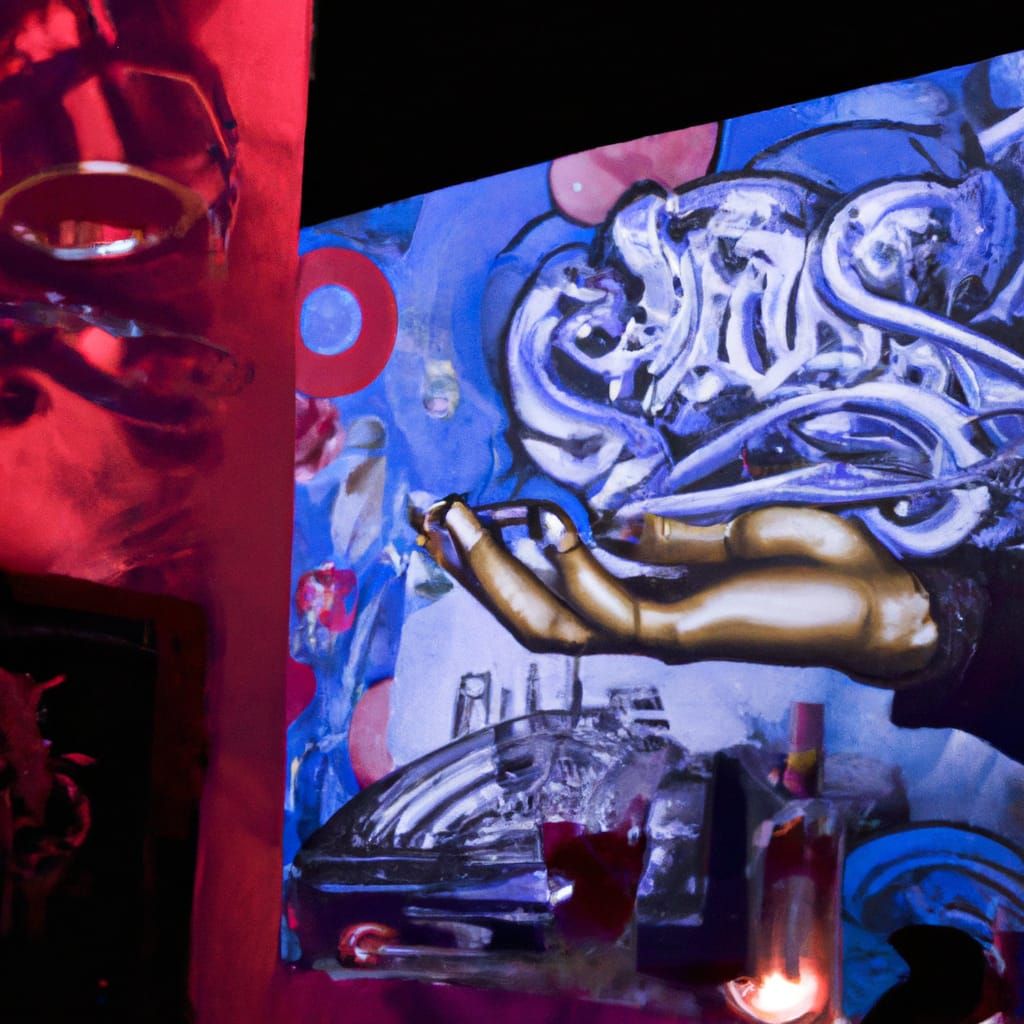 Colorful Abstract Graffiti Street Art in Splash Style