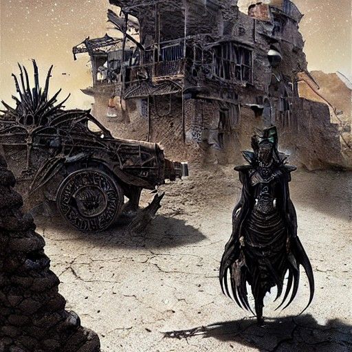 Desert ghost town