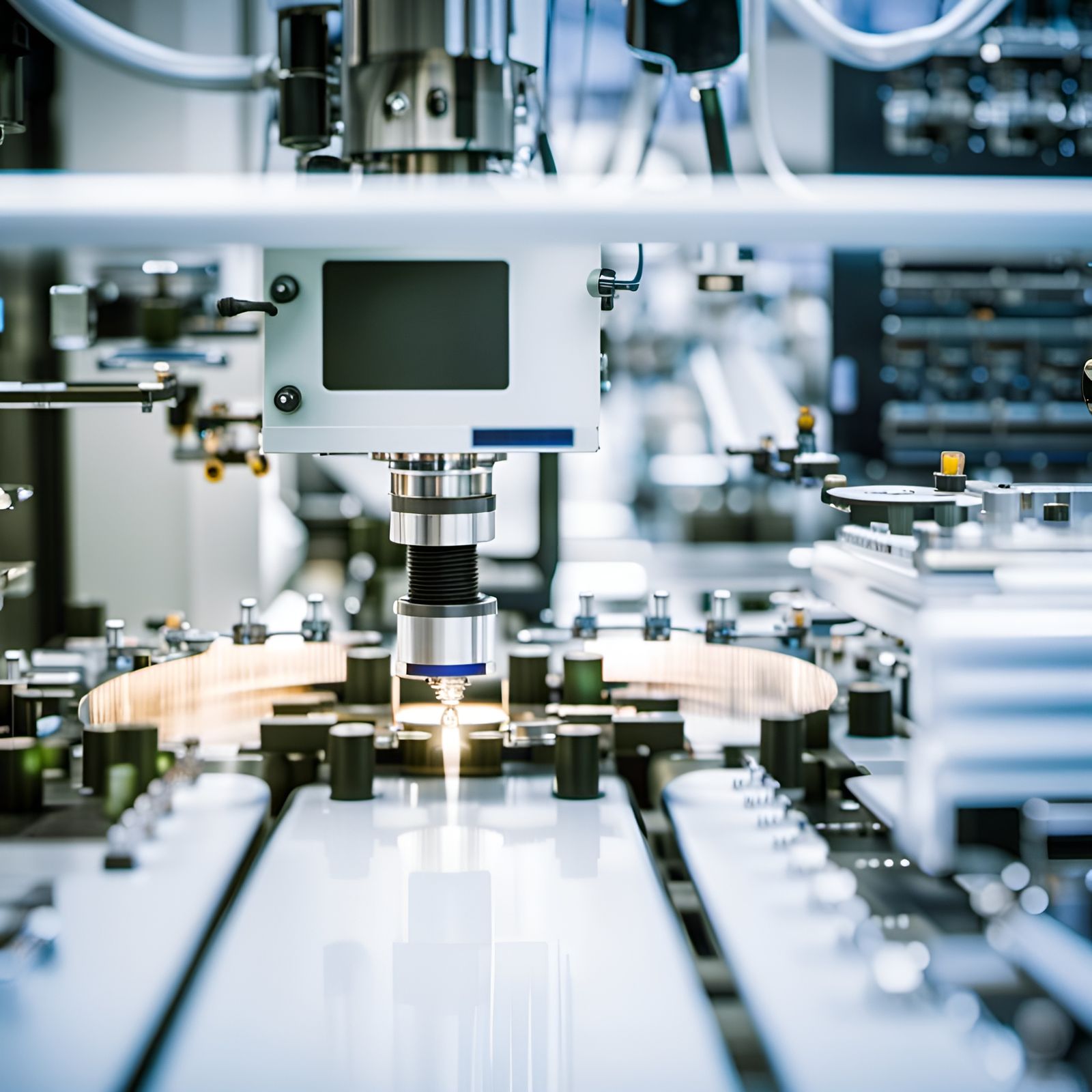 Semiconductor Manufacturing Equipment in Clean Room