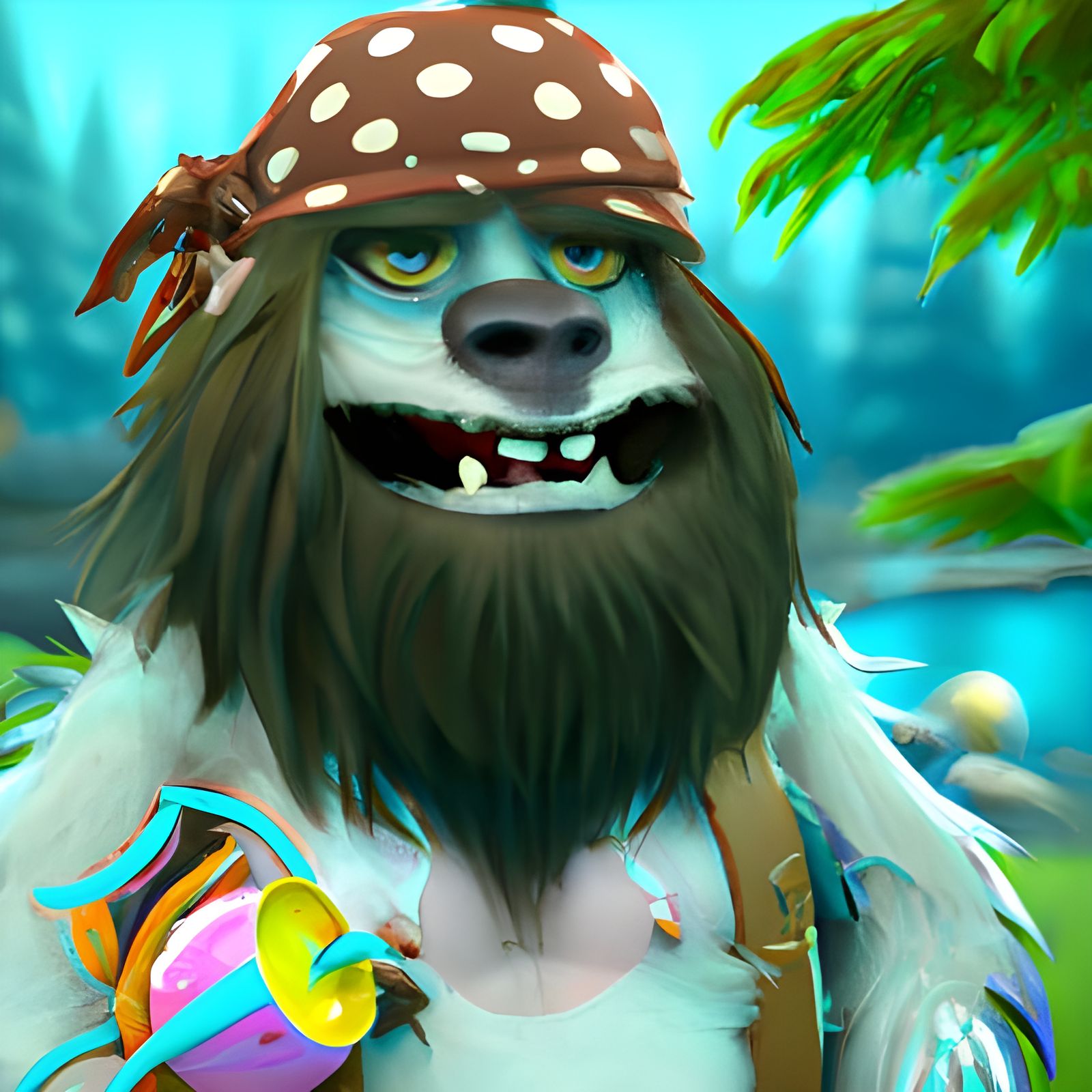 Yeti Pirate