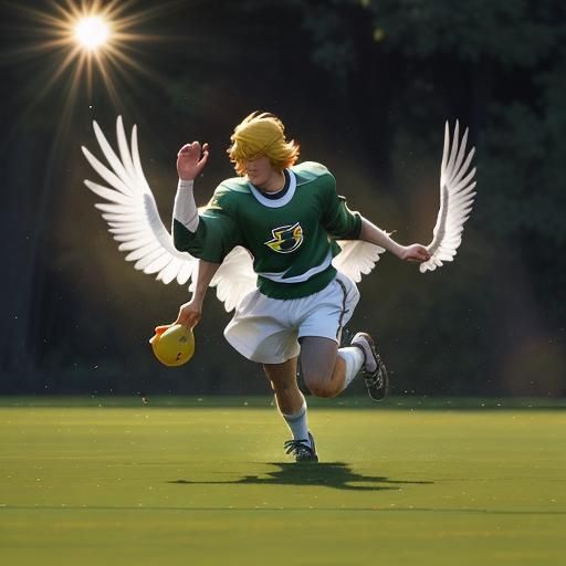 Rhyming Words Bathed in Heavenly Sunshine