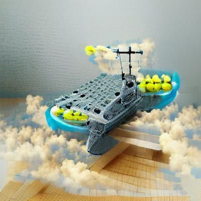 Flying Battleship in the Sky