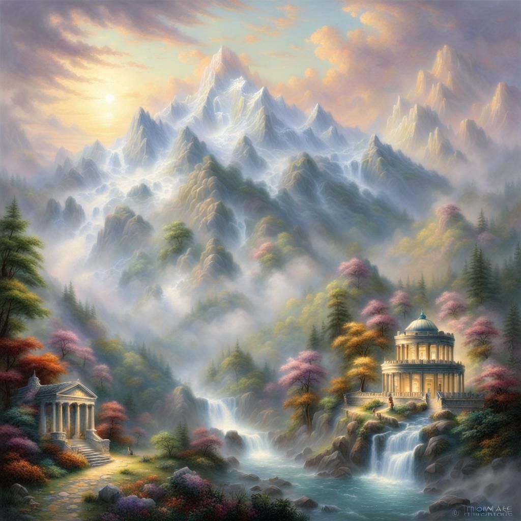 Ethereal Mount Olympus: Gods and Goddesses in Fantasy