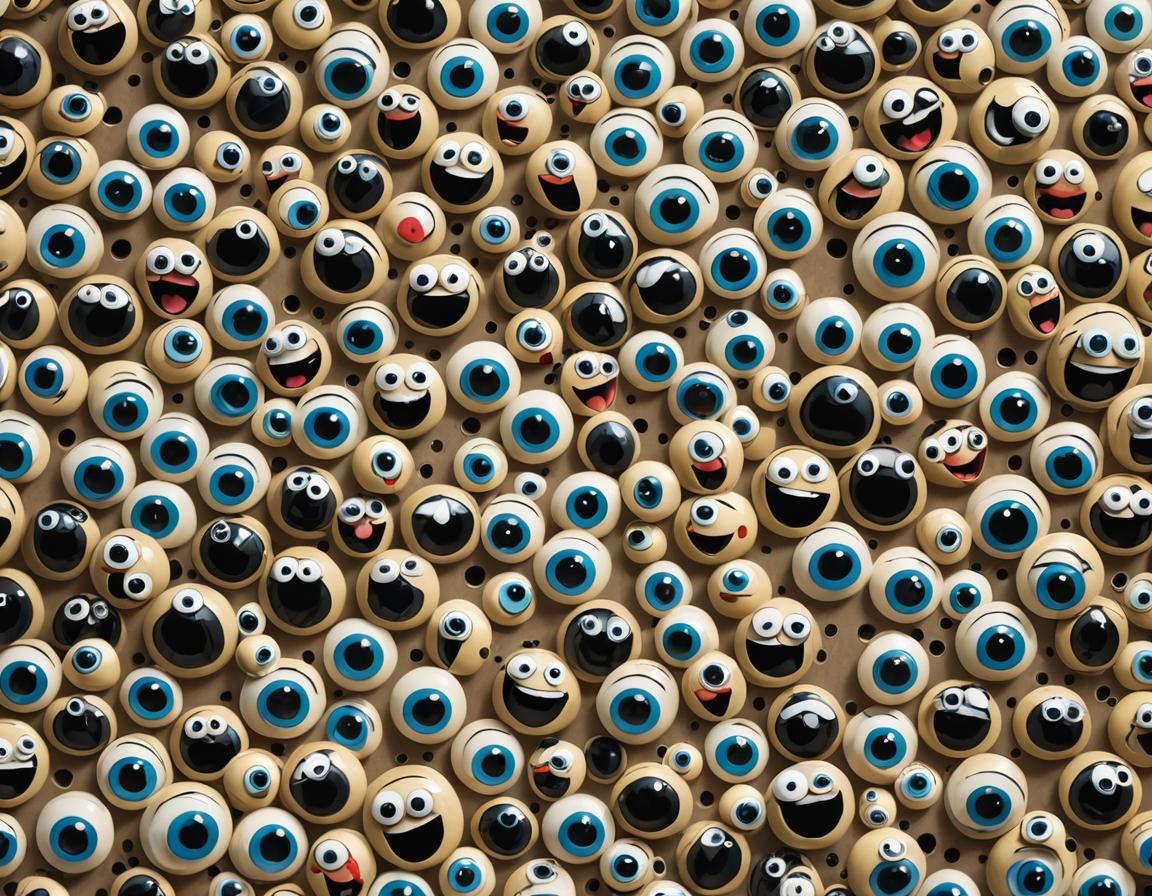 Whimsical Googly Eye Creatures and Objects