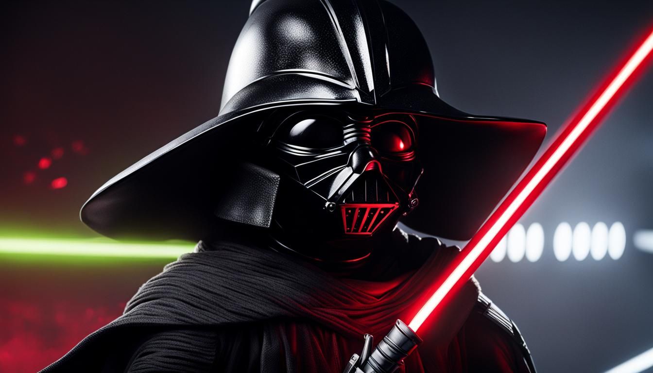Yoda as Kylo Ren: Realistic Star Wars Art