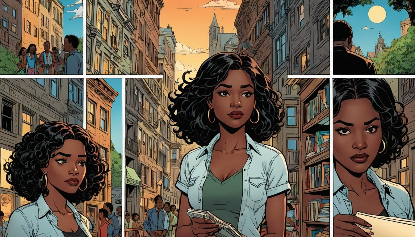 Comic Book Art: Music Student's Mystery