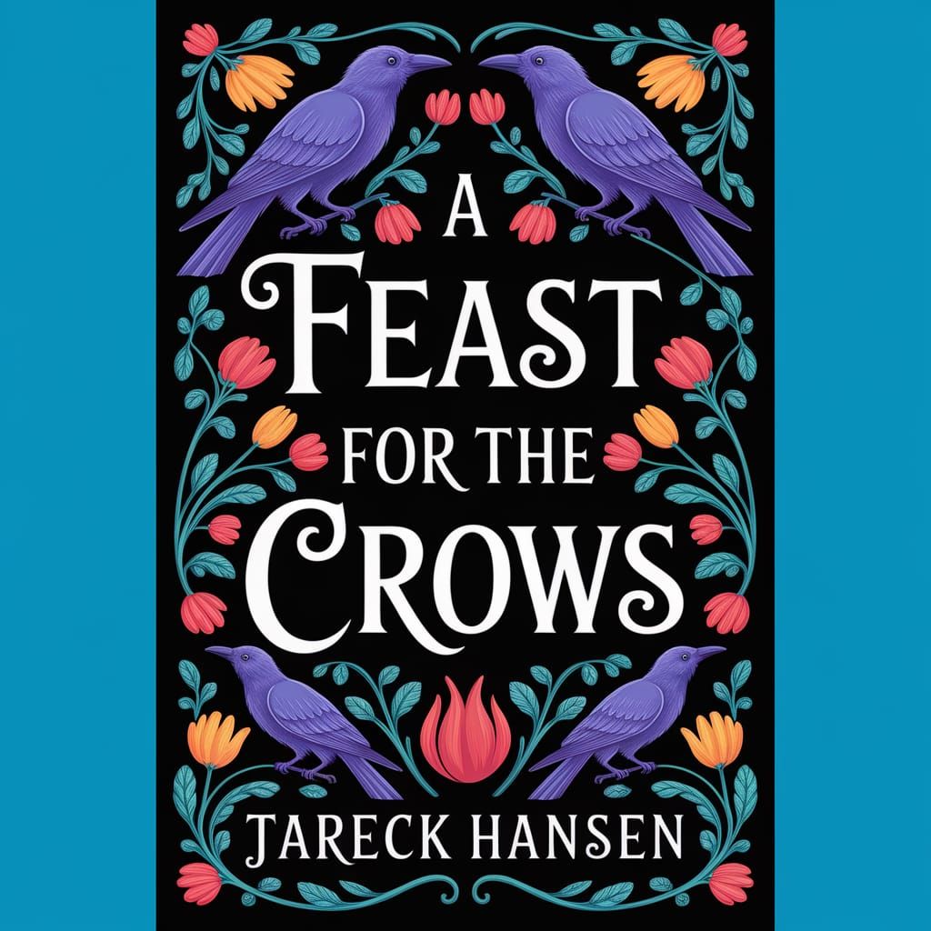 A Feast For The Crows Fantasy Book Cover Art