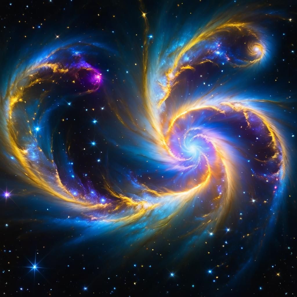 Cosmic Art: Sagittarius Stream Star System in Ultra Detail