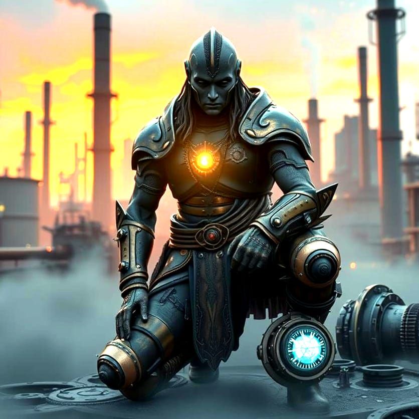 Fantastical Matte Painting in Deep Color