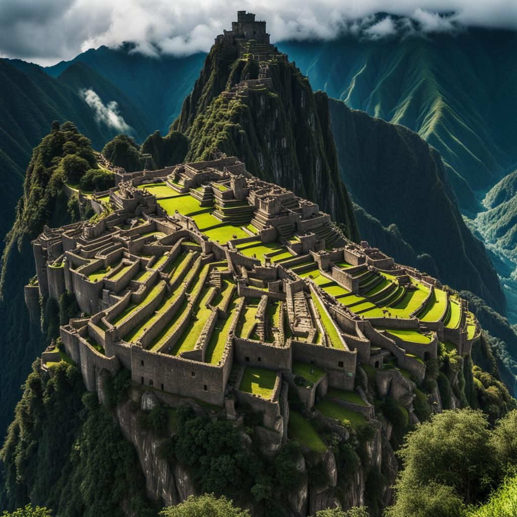 Bosco Verticale Skyscraper in Machu Picchu