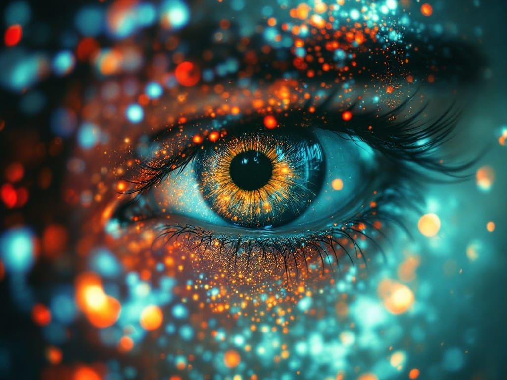 Superfluid Helium Eyes Character Design