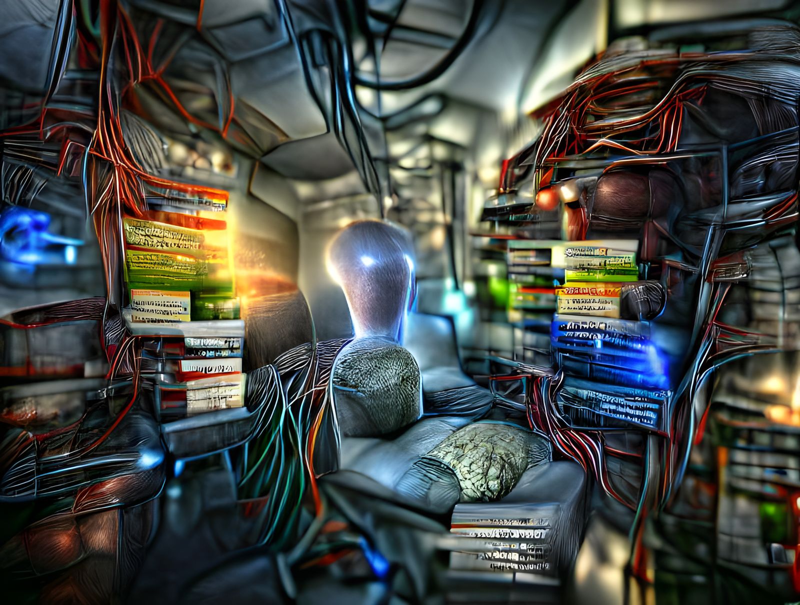 Hyperrealistic Cosmic Scene in Cinema4D