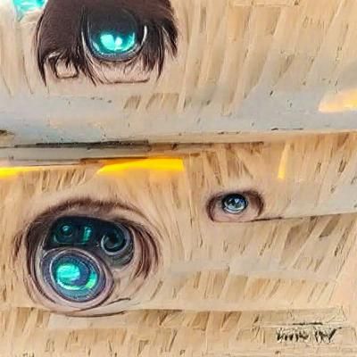 Striking Close-up of a Single Eye