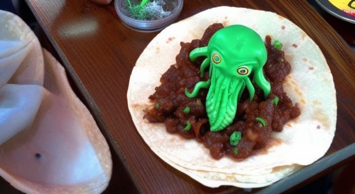 Cthulhu Eats a Taco