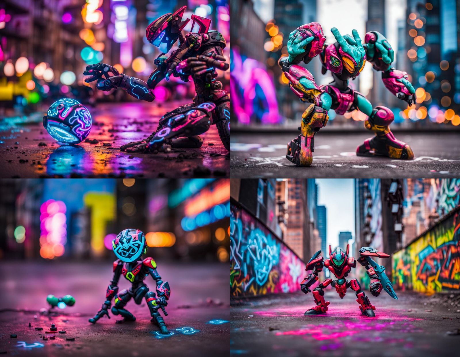 Bakugan Brawlers in Neon City