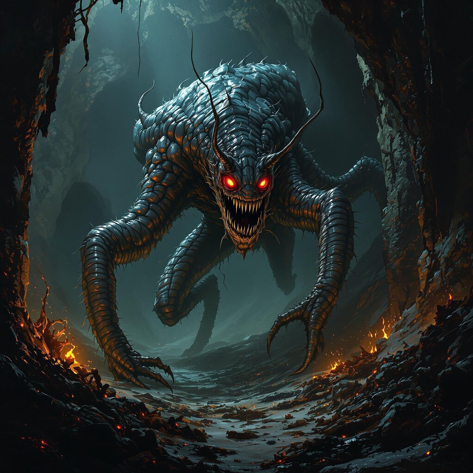 Twisted Pear-Shaped Horror Lurks in Dark, Ancient Tombs