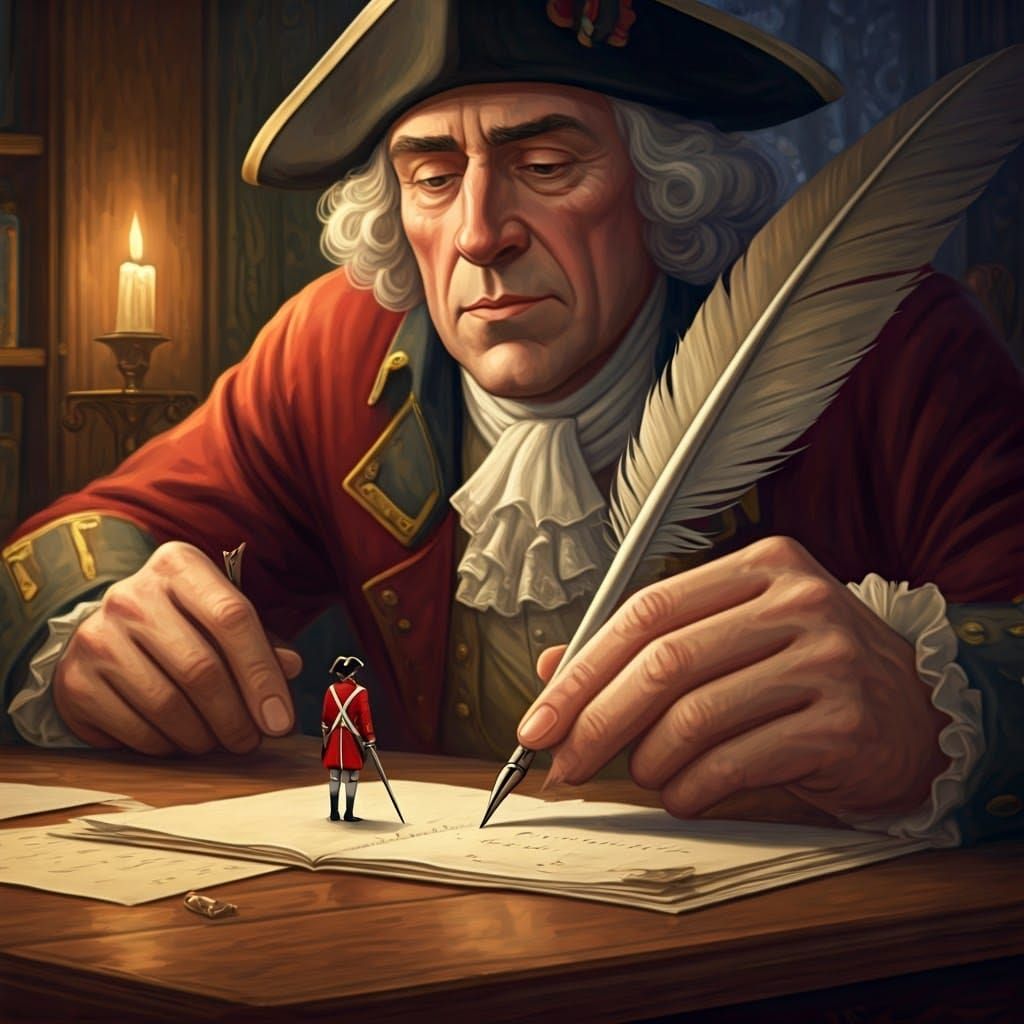 Gulliver's Travels: Tiny Soldier and Giant Author