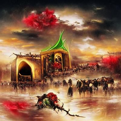 Symbolic Depiction of The Case of Imam Hussein