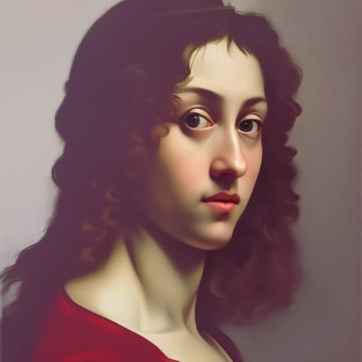 Saudi Woman by Caravaggio III