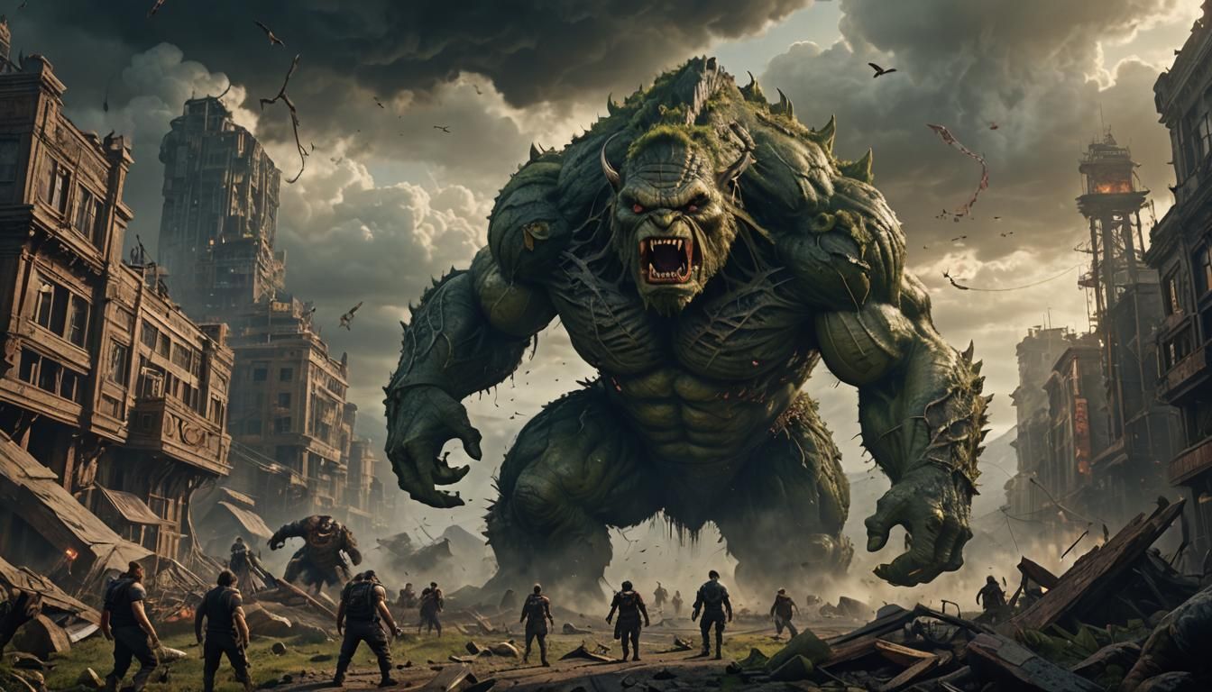 Giant Mutated Ogre in a Rage