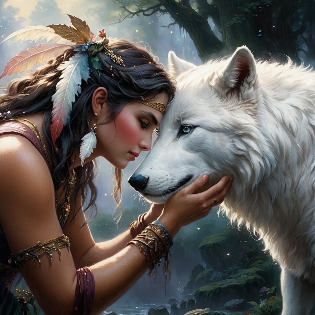 Ethereal Fantasy Landscape in Kinkade Style