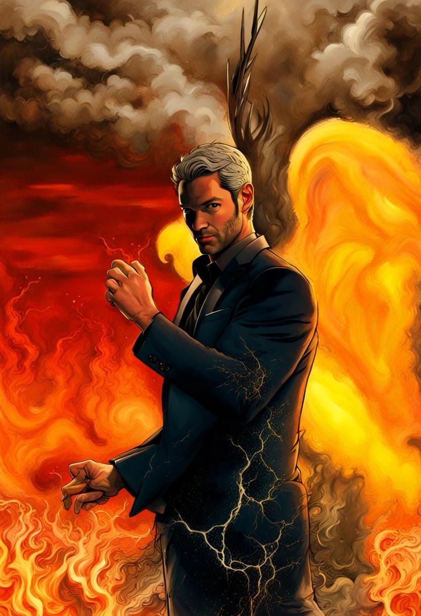 Lucifer Morningstar AI Interpretation