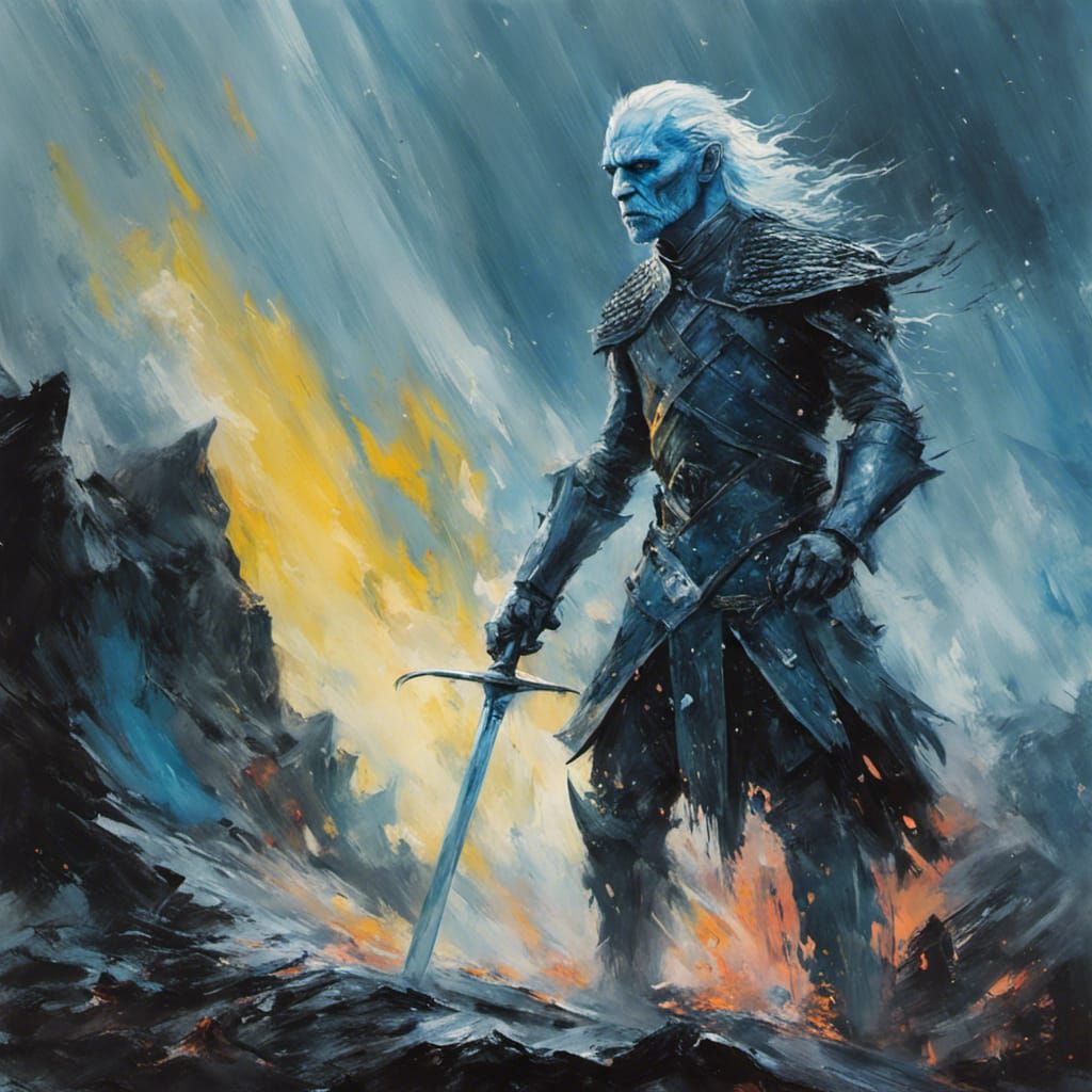 White Walker in John Berkey Style