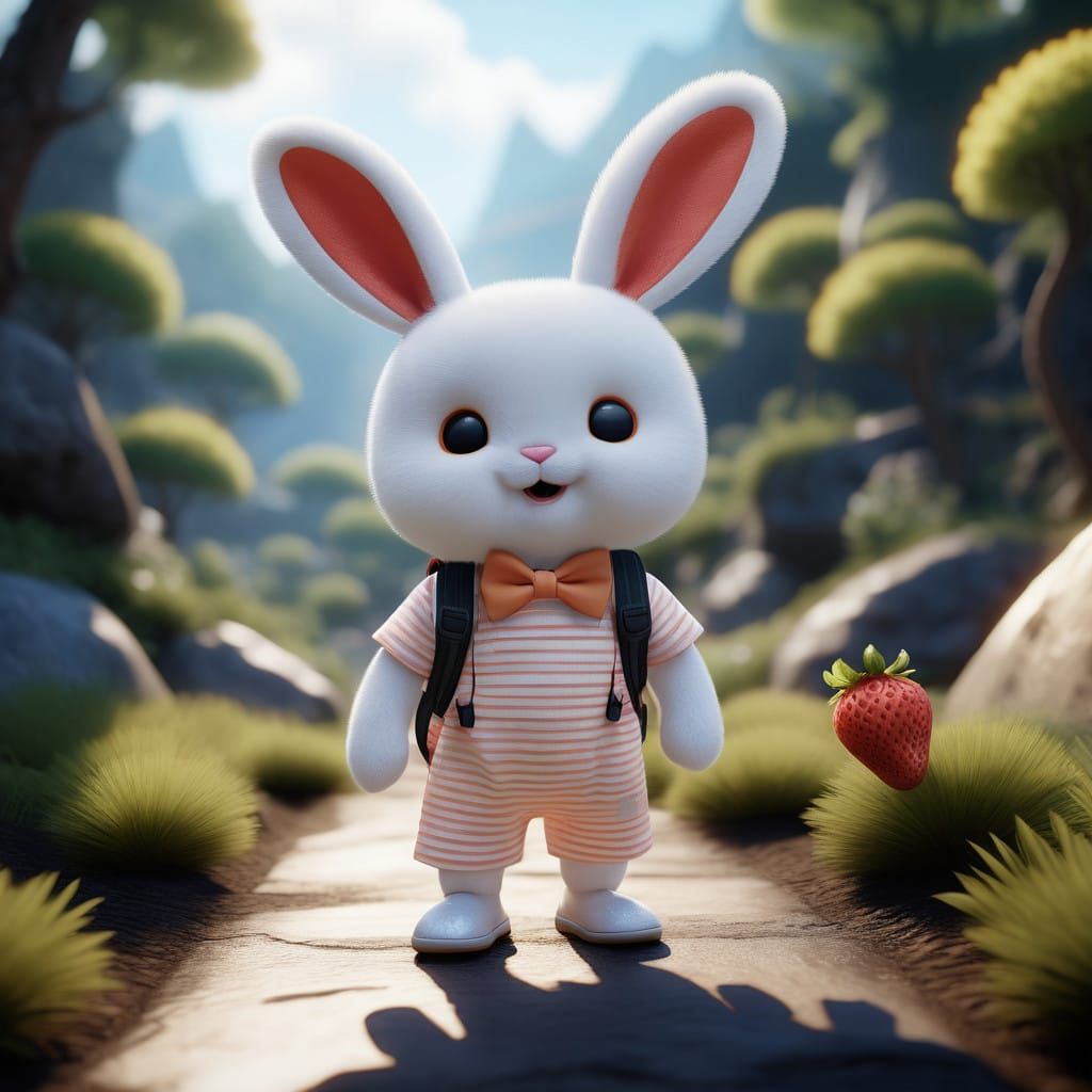 Whimsical Piko Puddingtail, a Charming, Soft-Bodied Creature...