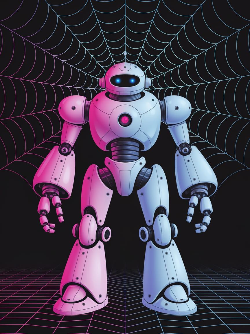 Robots in a Gradient Spiderweb of Neuroplastic Synesthesia