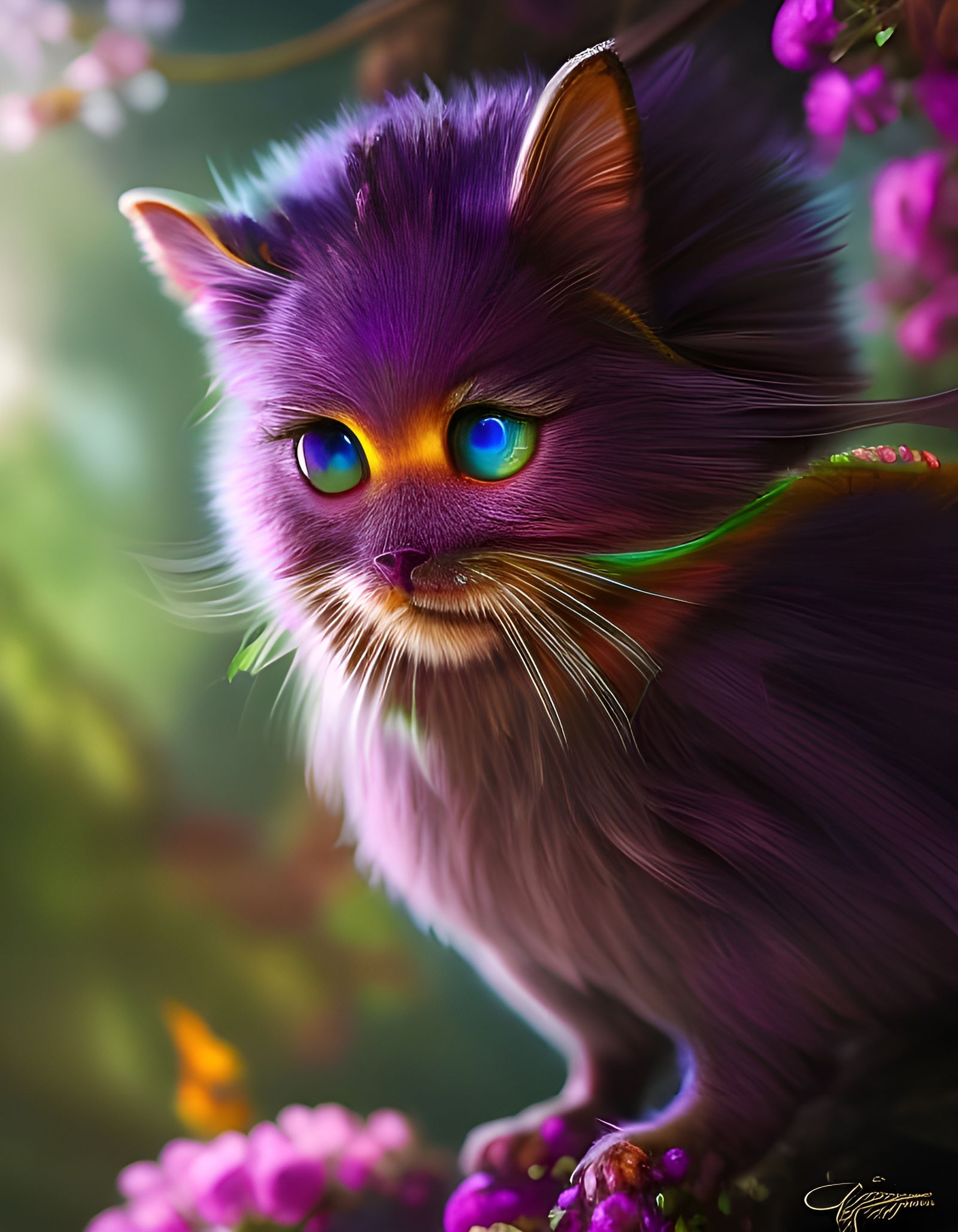 💙🔸️💜Dragon Kitty💜🔸️💙