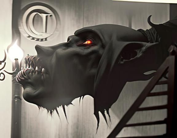 Nosferatu Count Orlok: Cinematic Bloodsucking Scene