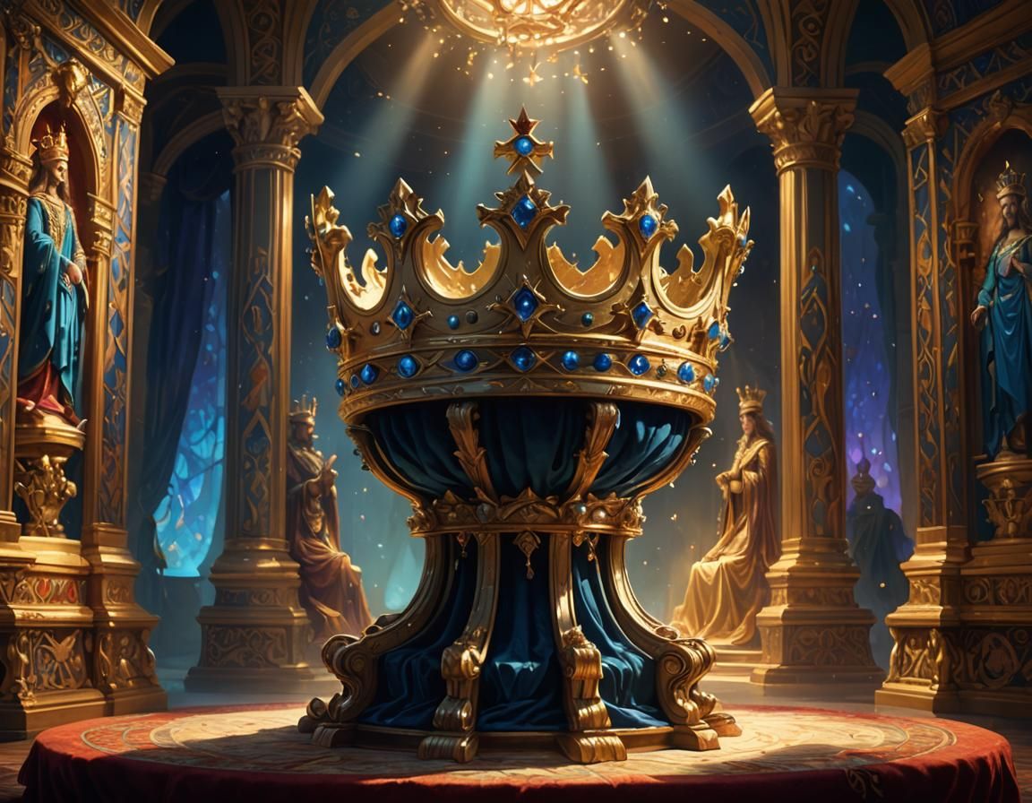 The Starless Crown: Hyperrealistic Concept Art