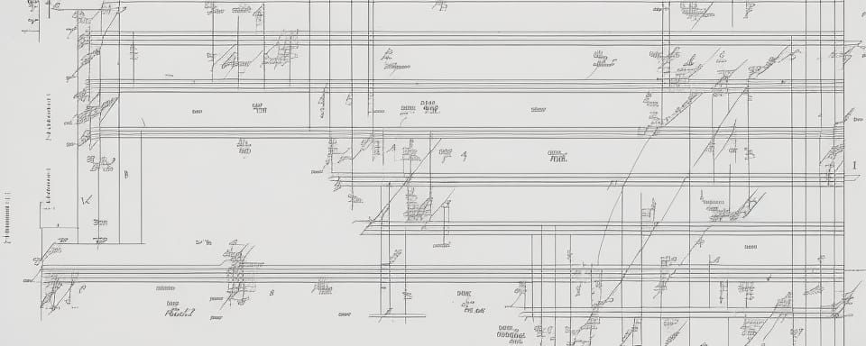 Detailed Graphic Score in Black and White