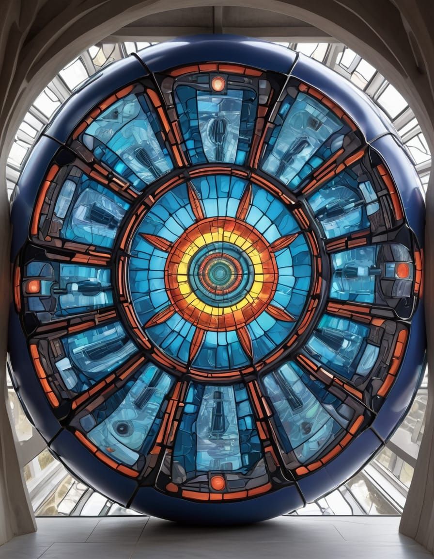 Diatomaceous Modernism Inflatable Ceramic Earthly Whirlingto...