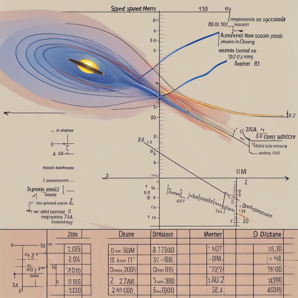 Speed and Distance: A Conceptual Visualization