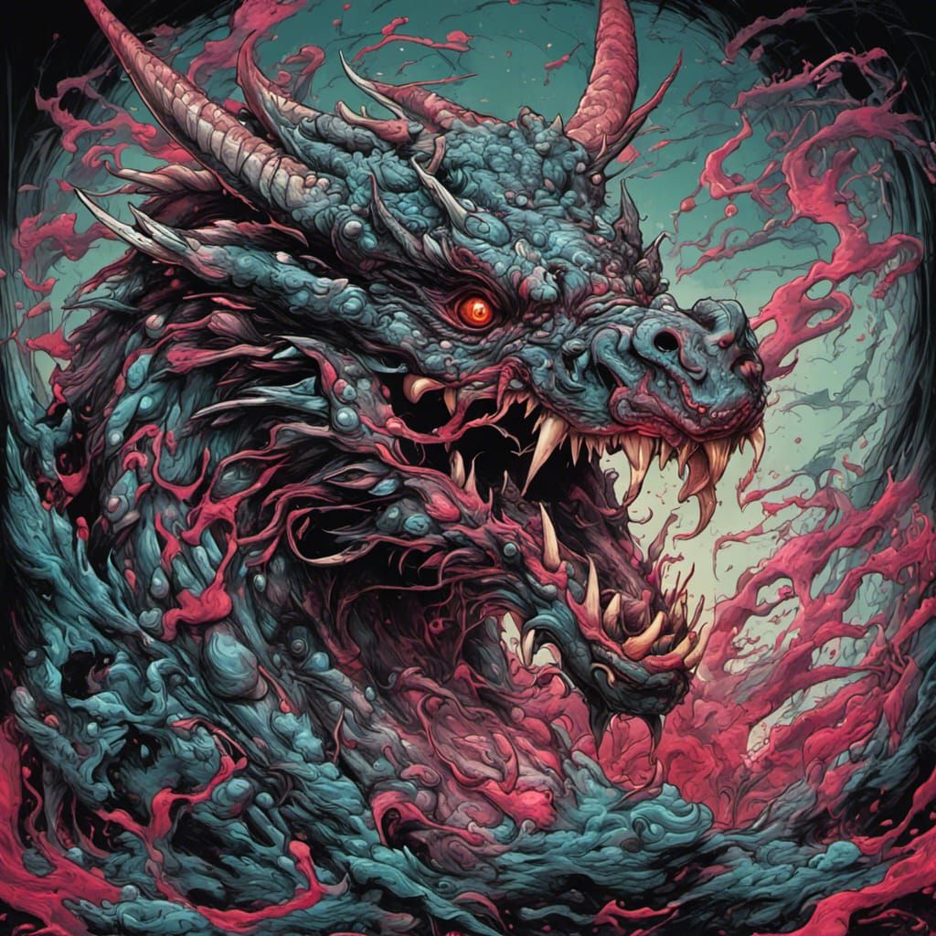 The Dragon God of Rose Quartz