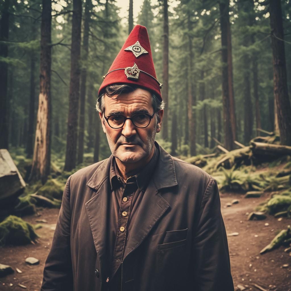 Bruce Campbell as Grunkle Stan in Moroccan Fez