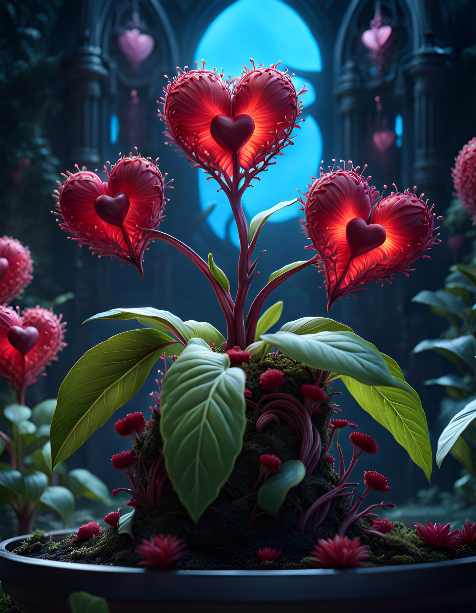 Grow your own love heart plant - gift idea