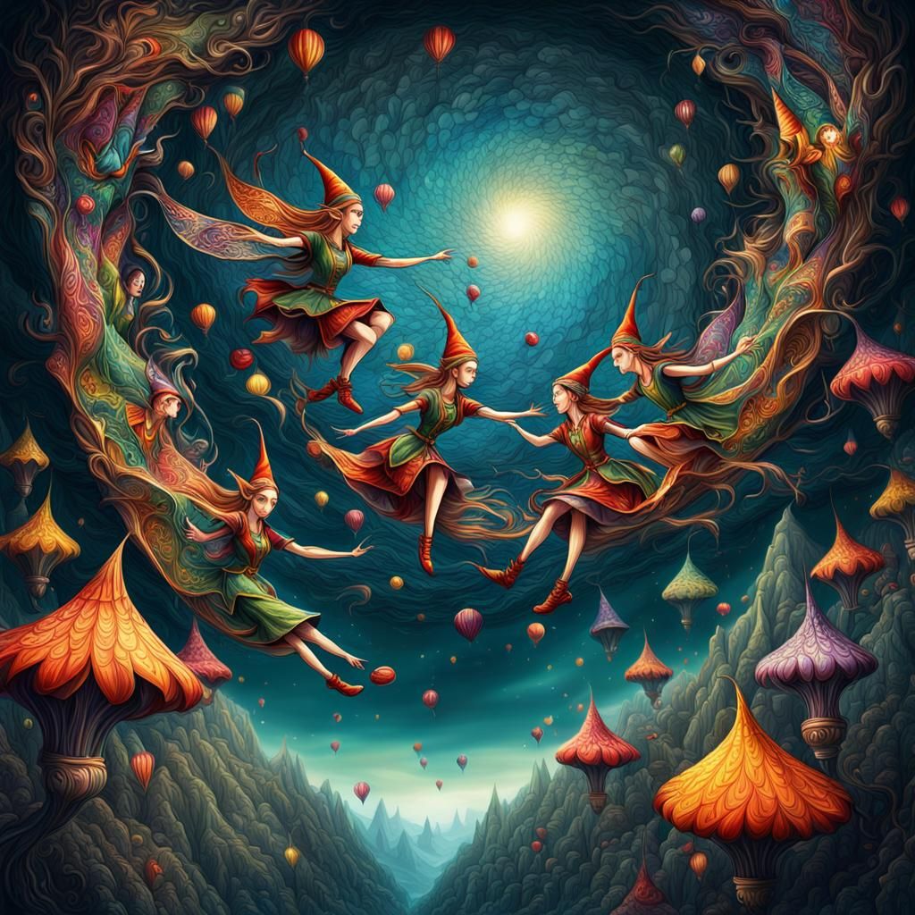 the beautiful elves