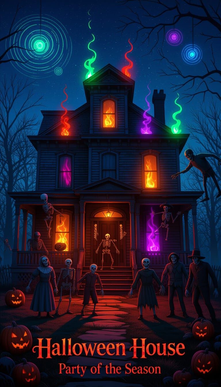 Halloween House Party: Supernatural Spectacle