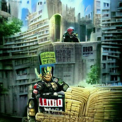 anime judge dredd 2000AD