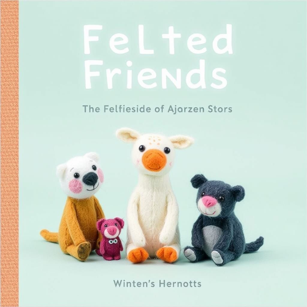 Whimsical Felted Animal Friends