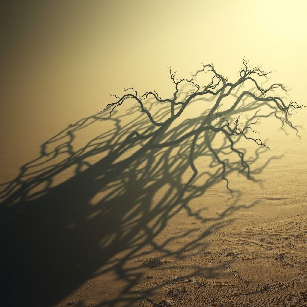 Hyper-Realistic Shadow Ban in a Cinematic Landscape