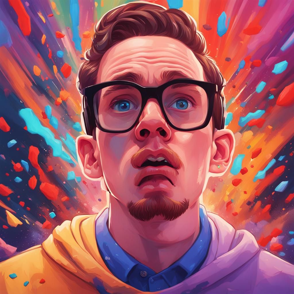 Idubbbz Disdain: Hyperrealistic Unboxing Splash Art